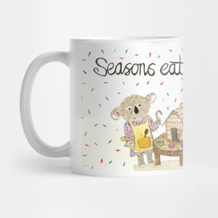 seasons eatings koala Mug